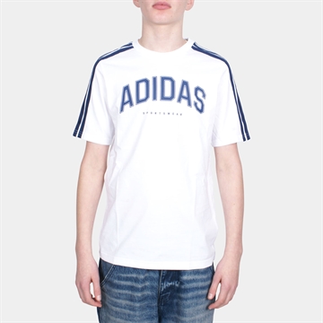 Adidas College Tee Blue / White